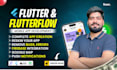 do mobile app development, IOS android app, flutter developer, flutterflow