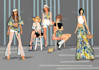 create digital fashion sketch or portrait