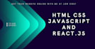 html css website development and design