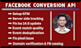 setup facebook pixel, conversion API with GTM and fix ios 14 update