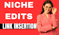 do link insertion time business news high da link building