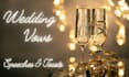 write your wedding vows or toast