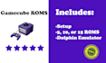 provide gamecube roms to use