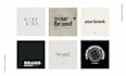 do minimally aesthetic logo designs