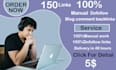 do 150 mix dofollow blog comment backlinks link building