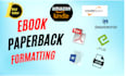 professional kindle formatting and conversions