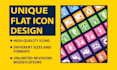 design professional flat icon
