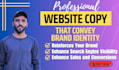 do sales copy and website copywriting that sells instantly