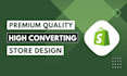 design and develop shopify store