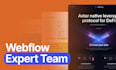 design modern figma to webflow website with animation