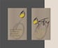do professional modern minimalist business card design