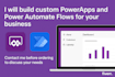 create unique powerapps and powerautomate solutions
