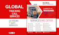 do design freight broker, logistics, trucking flyer, vehicle car wash flyer