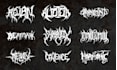 do trap death metal band logo