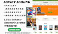 design online bookstore bookshop booksellers book shopify website to lulu direct