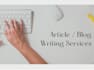 provide concise articles, research, summaries, blog reports