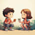 create cute children comic