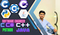 do data structures projects in c, cpp, c sharp and java