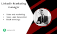 be your linkein b2b manager and professional appointment setter