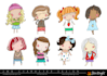 design you cute characters