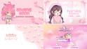 create cute animated custom vtuber overlay commission