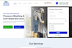 design cleaning car wash and pressure washing website in wordpress
