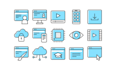 design unique and amazing custom icon set