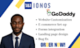 ionos and godaddy website design and ionos website redesign godaddy