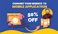 convert your website into ios and android apps