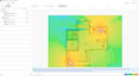 perform a remote wifi design and coverage heatmap analysis