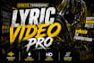 create a professional lyric video with perfect sync