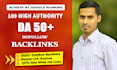 seo backlinks high da authority link building service for google ranking