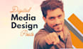 create professional digital media posts and graphics