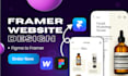 framer website figma to framer design framer redesign webflow website framer cms