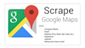do email scrapping using google maps with a keyword and location