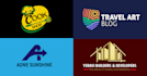 design modern and timeless logo design with copyrights