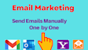send emails manually one by one per day