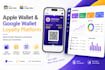 built an apple wallet and google wallet loyalty point application