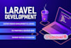 do PHP laravel and codeigniter web application
