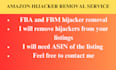 remove amazon fba,fbm hijacker from your product listing