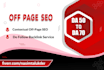 do off page SEO on da 70 site