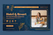 create a hotel website with online booking feature