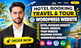 do your hotel booking , travel and tour wordpress website