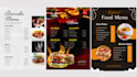 design modern and professional restaurant menu design
