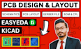 make pcb layout,circuit design,create gerber file for you