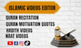 edit your quran recitations and islamic shorts