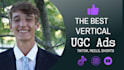 create tiktok ugc ads, vertical spokesman video and edits