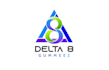 design featuring delta triangle number inside hybrid