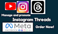 do threads instagram app and organic promotion follower