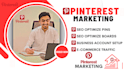 do pinterest marketing with SEO optimize boards and pins